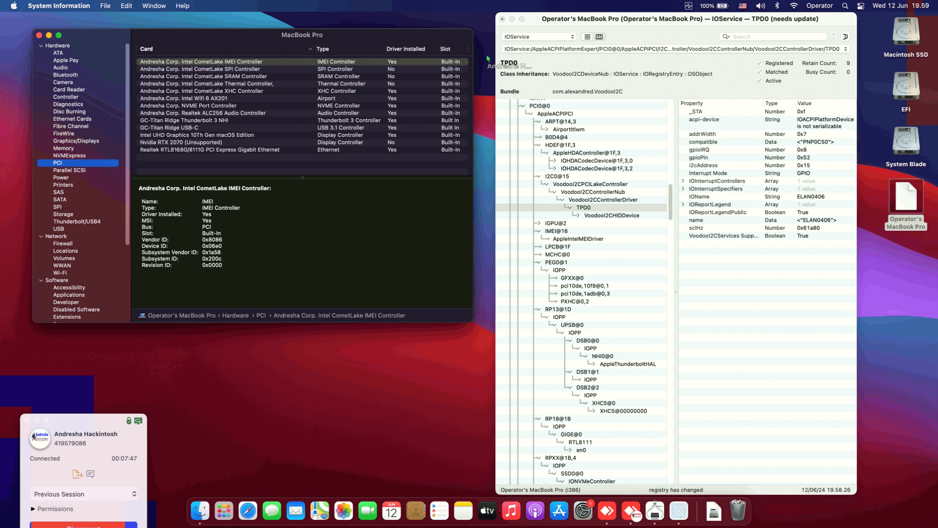 Razer Blade 15 RZ09 03287E72 4K [CometLake   Intel UHD 630 + I2C]   OpenCore 1